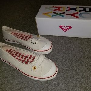 ROXY Canvas Slip-On Sneakers